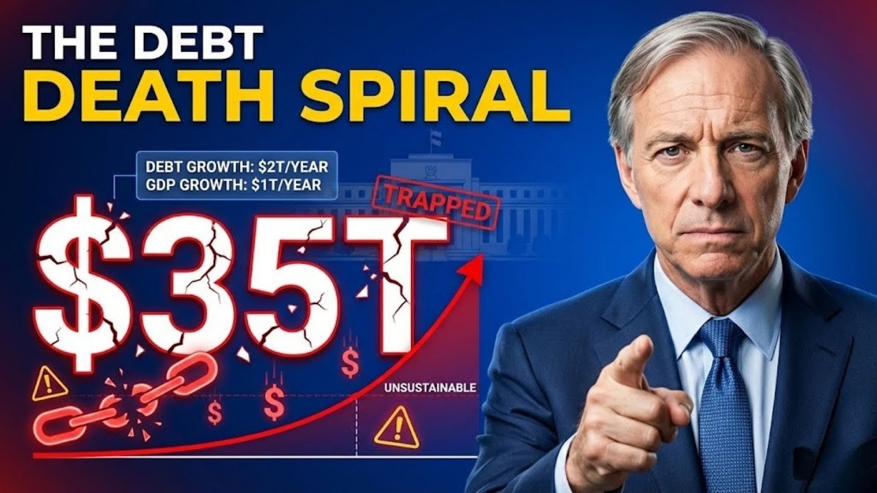 $35 TRILLION DEBT DEATH SPIRAL — THE MATH PROVES THERE'S NO EXIT