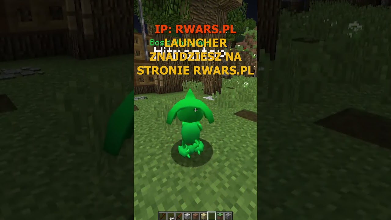 RWARS PIXELMON LABORATORIUM NA SERWIE Z POKEMONAMI | IP: rwars.pl #minecraft #pixelmon  #rwars
