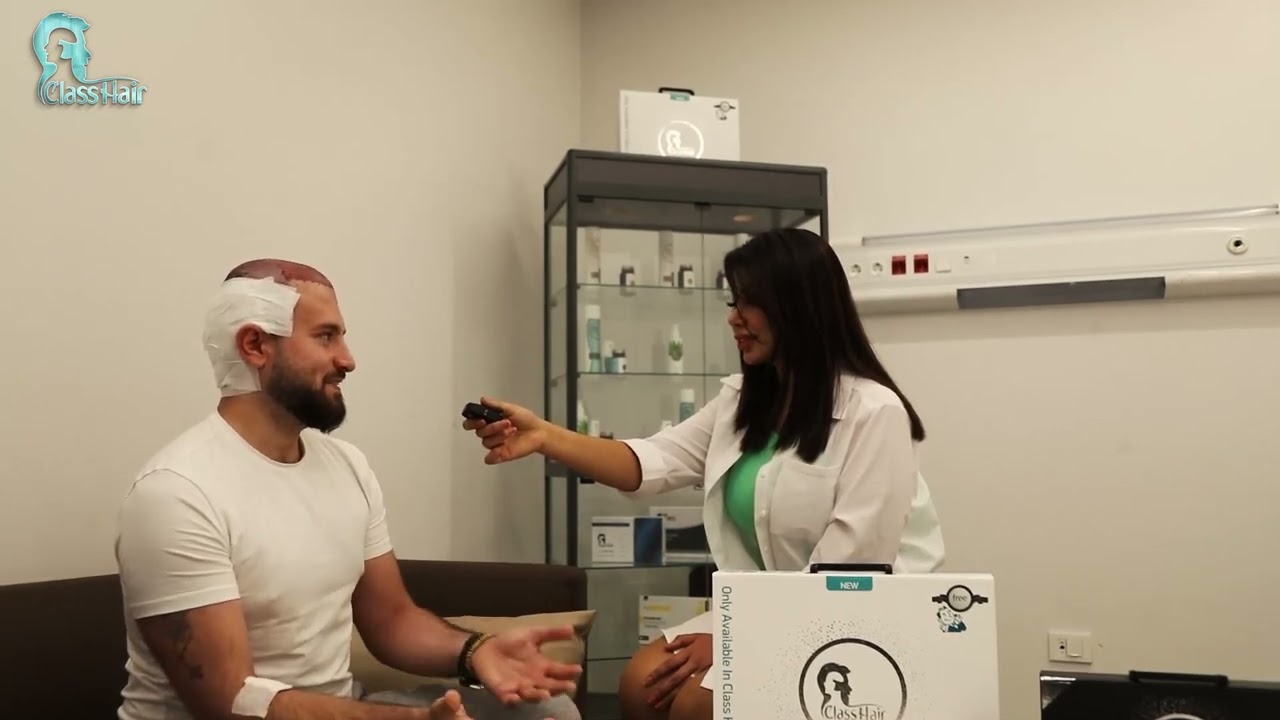 Class Hair Clinic Turkey Istanbul - زراعة الشعر - Greffe de Cheveux - Hair Transplant