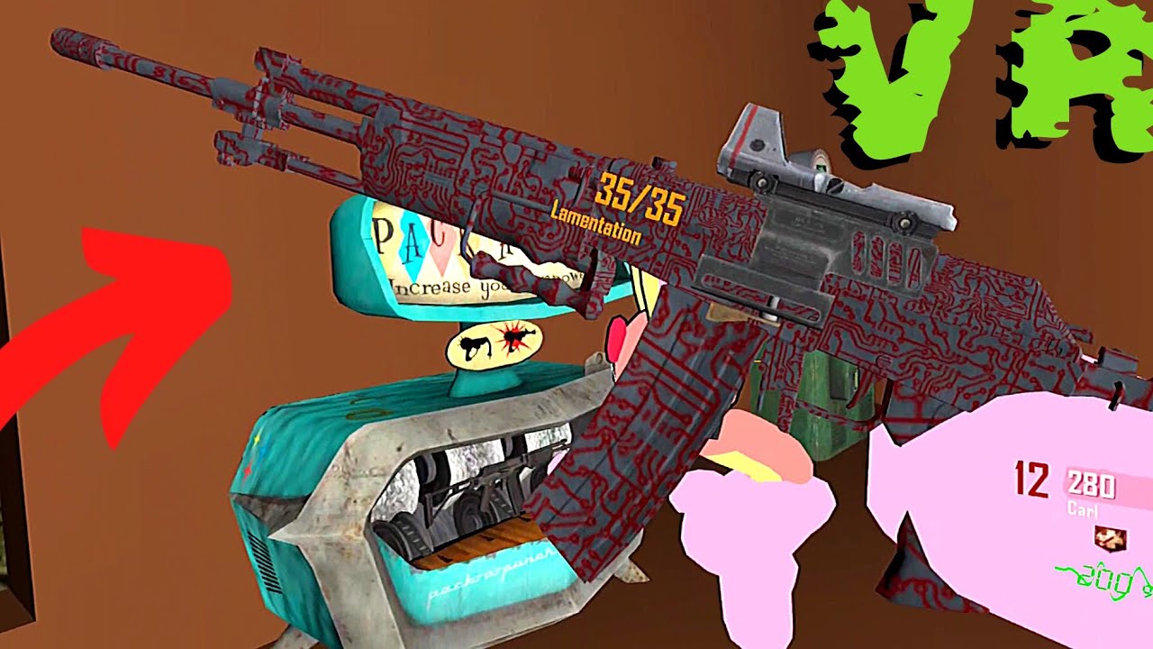 IT WAS SO HARD!! (One Room Challenge in VR CoD Zombies)