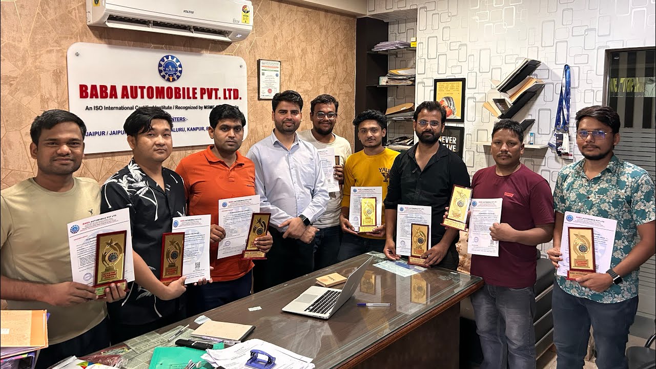 car mechanic training // Training Complete Happy Students // 7  july 2024