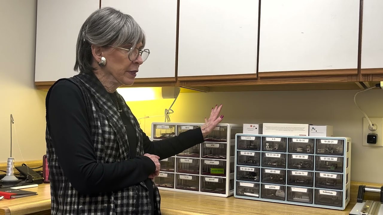 Sew Much Fun classroom tour update and organizational tips