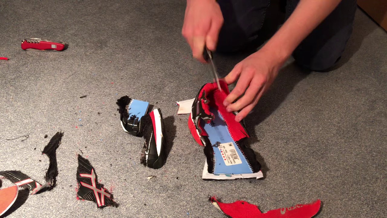 Destroying asics gel pulse 8 (part 6)