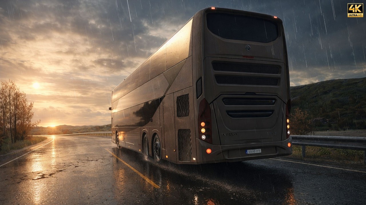 ETS2 1.58 | Realistic Driving | NEW BUS VOLVO 9700 DD | POV 4K ULTRA HD | #est2