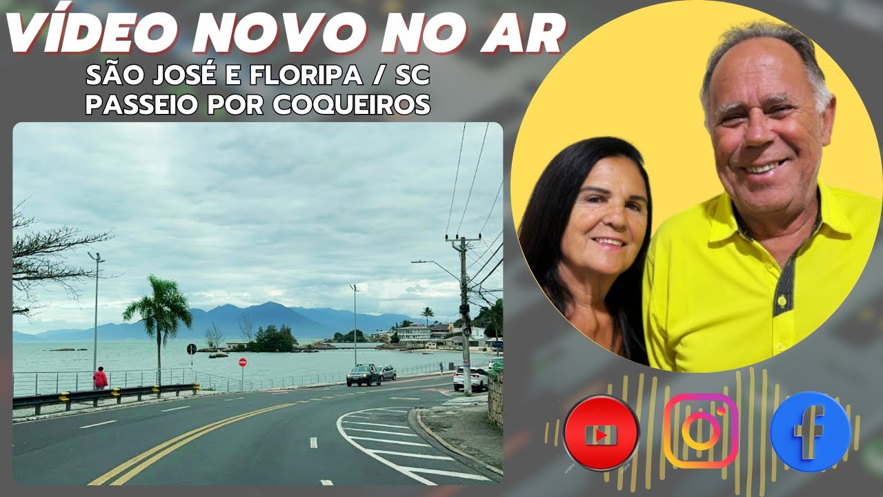 São José, Ponte Hercílio Luz e Bairro Coqueiros em Floripa/SC