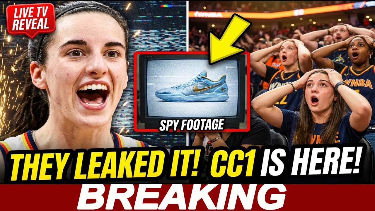 Caitlin Clark’s NIKE Shoes LEAKED on LIVE TV — Fans Can’t Believe It