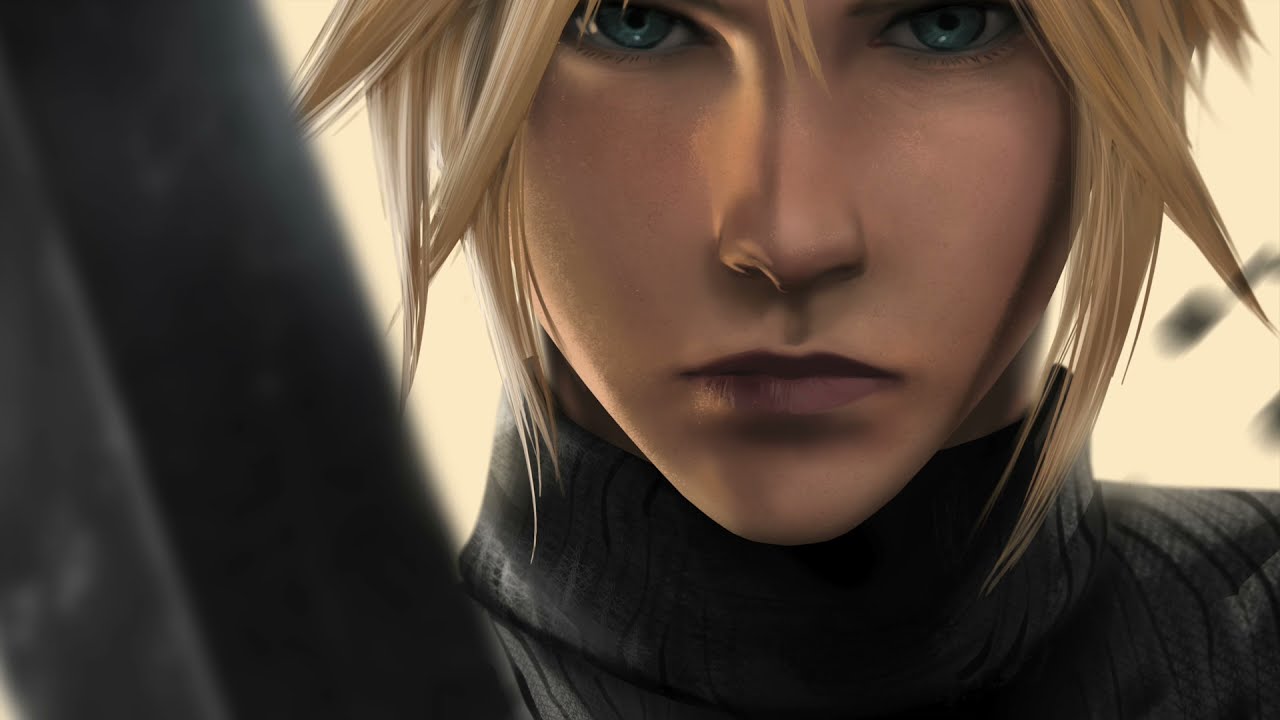 Cloud Strife - Final Fantasy [Speedpaint]
