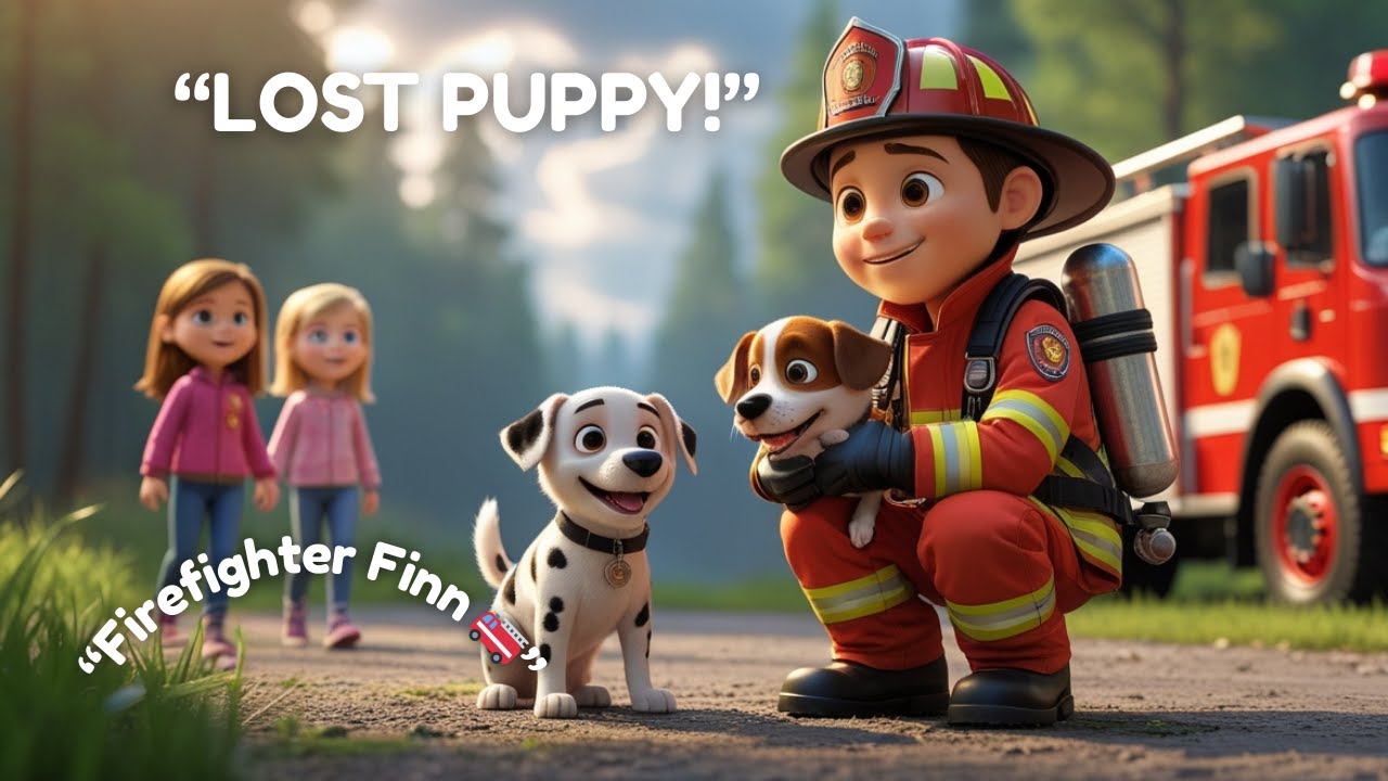 Firefighter Finn and the Lost Puppy