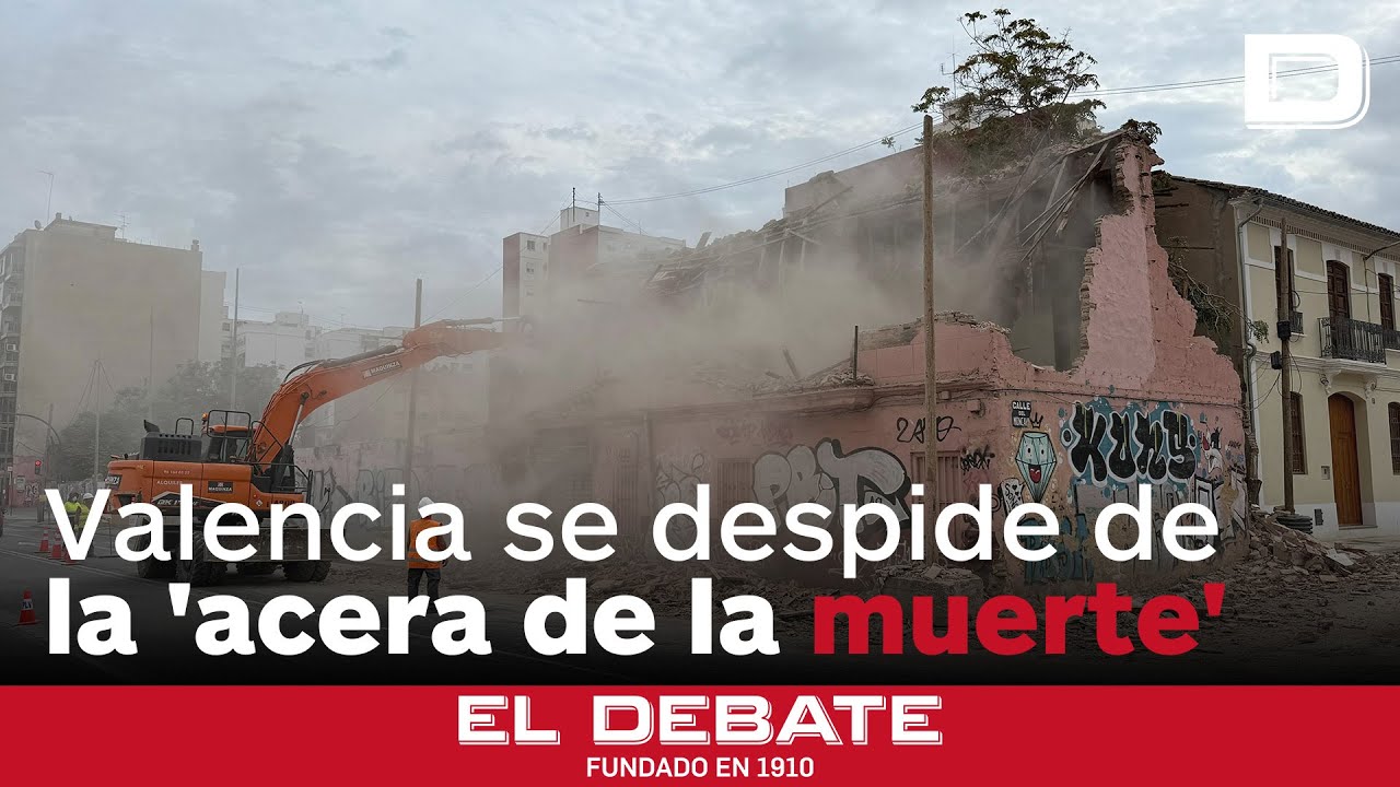 Valencia se despide de la 'acera de la muerte'