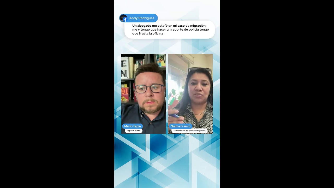 Entrevista sobre menor desaparecida tras detención de ICE en Austin 📱