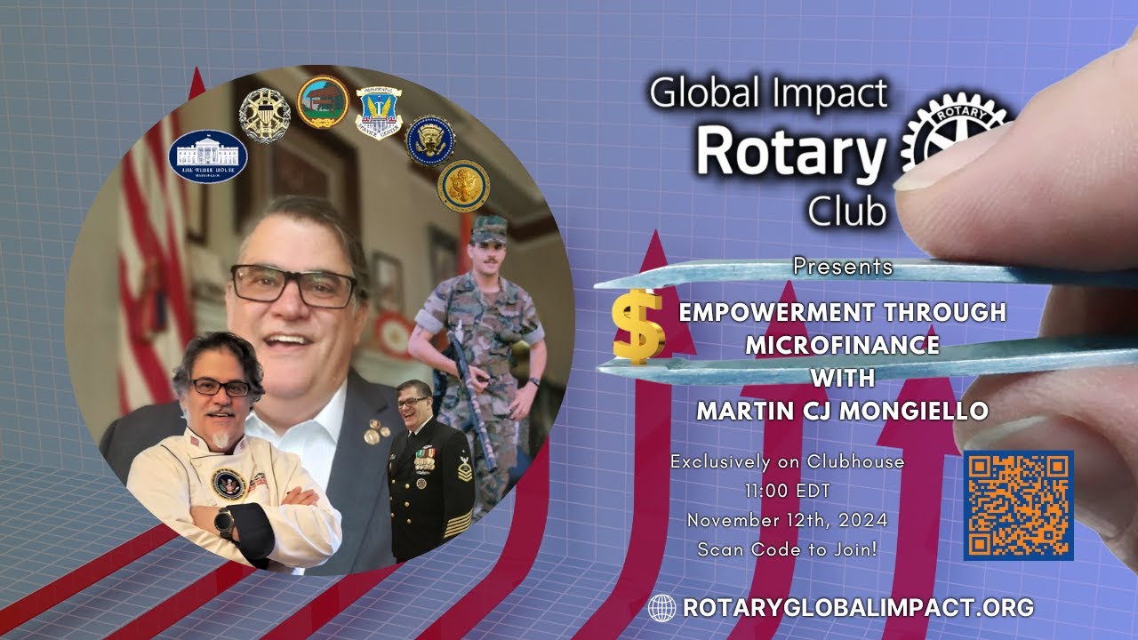 November 12th 2024 - Martin CJ Mongiello on Microfinance and Global Impact