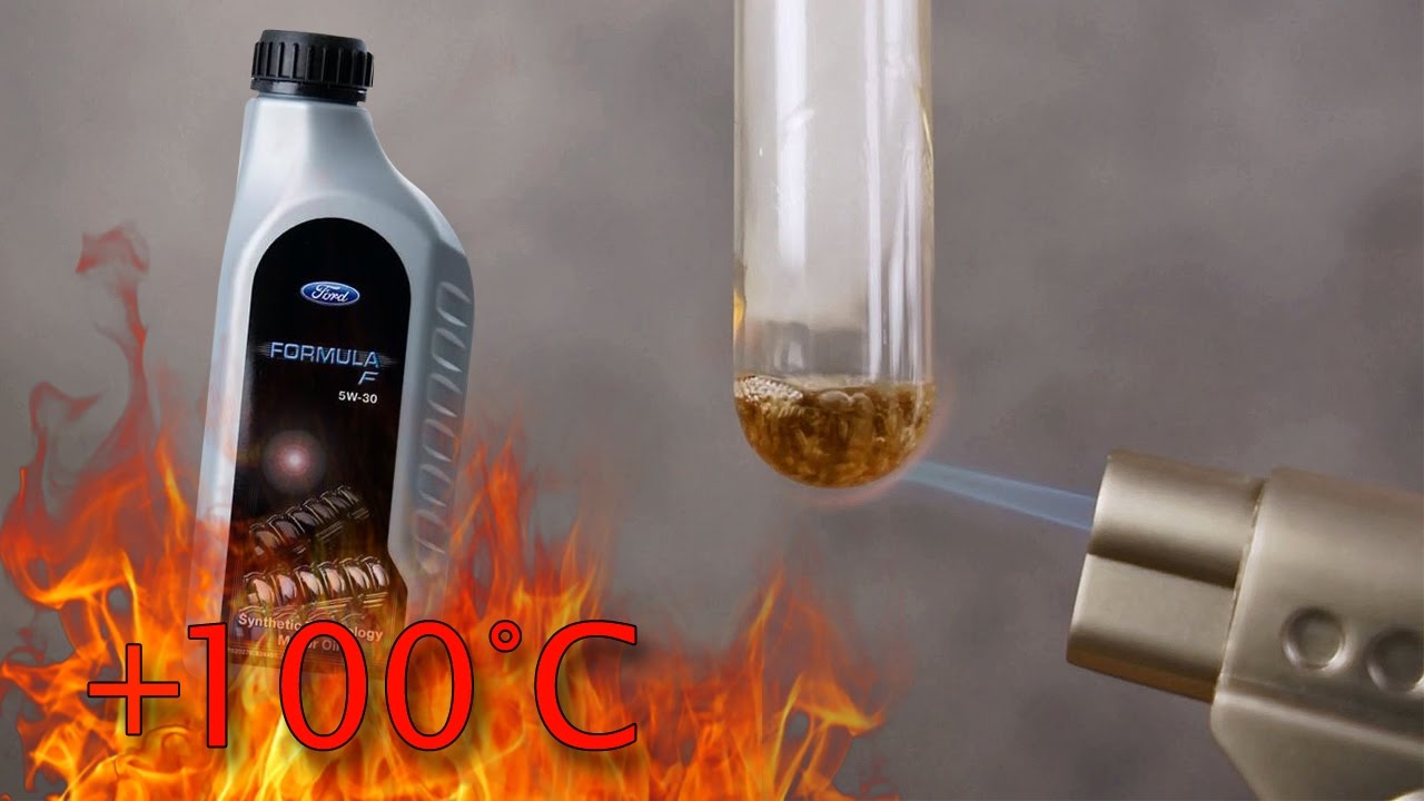 Ford Formula F 5W30 Jak czysty jest olej silnikowy? Test powyżej 100&deg;C