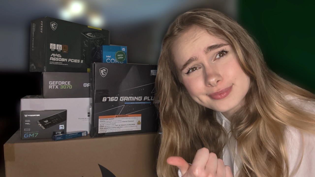 Building My FIRST Gaming PC! (NOOB)