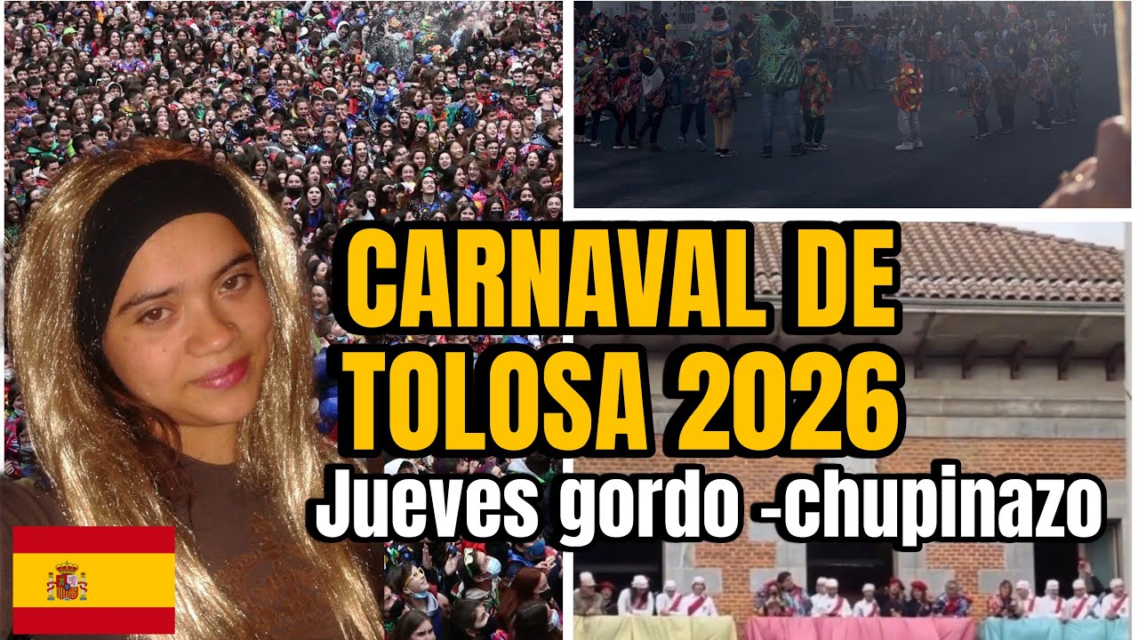 ASÍ SE VIVEN LOS CARNAVALES DE TOLOSA -EUSKADI/FESTIVAL DE CARNAVAL EN EL COLE/@meylinirias 