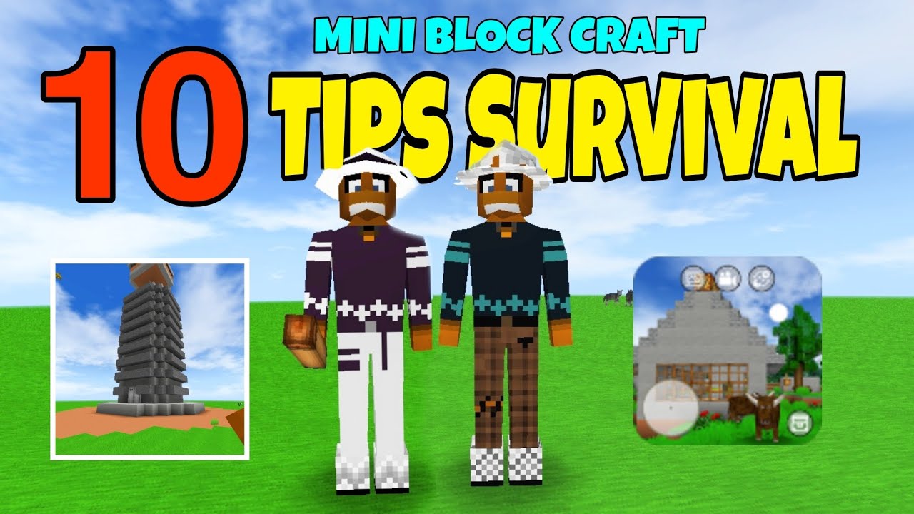 10 TIPS SURVIVAL DI MINI BLOCK CRAFT