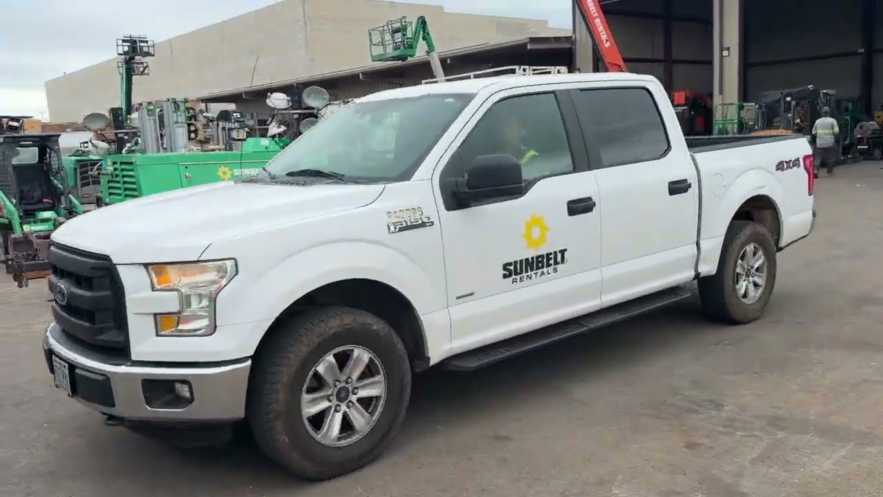 Lot 5 2016 Ford F150 Pickup Truck, 4WD, Crew Cab, Lic 850 KBR 97,959 Miles