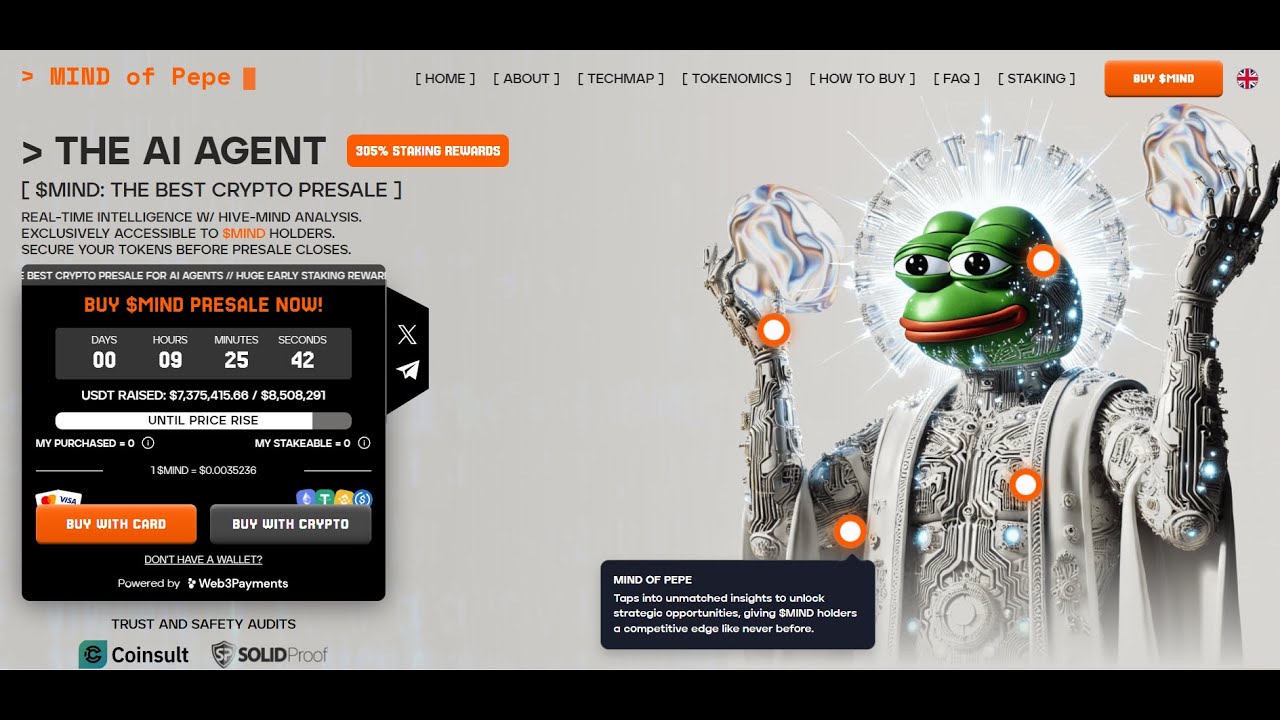 Mind of Pepe is a presale scam