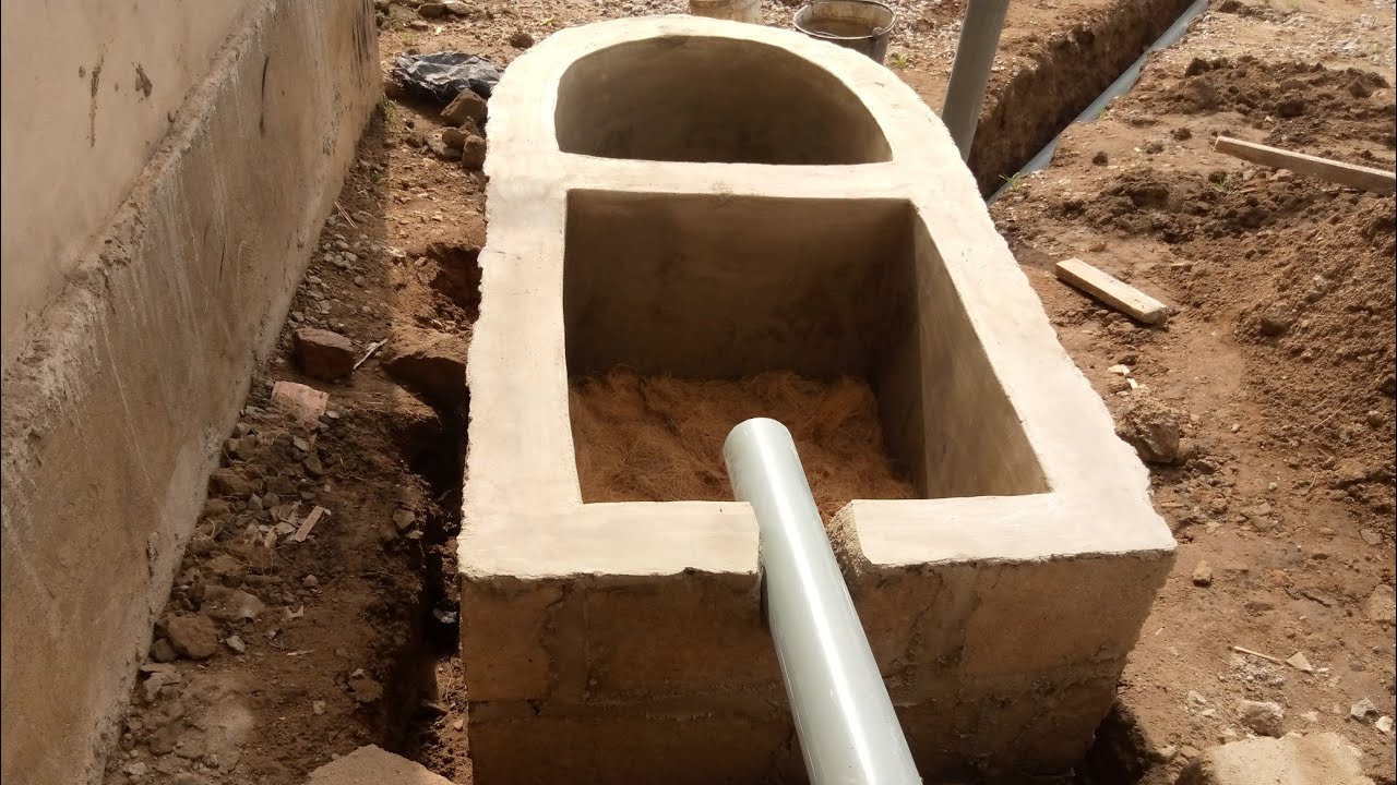 Step by Step How to Construct a Biofil Digester Installation full Construction