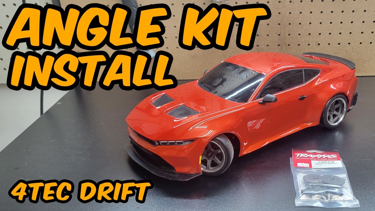 Установка комплекта для дрифта Traxxas 4-tec 2.0 Drift - Angle Kit.