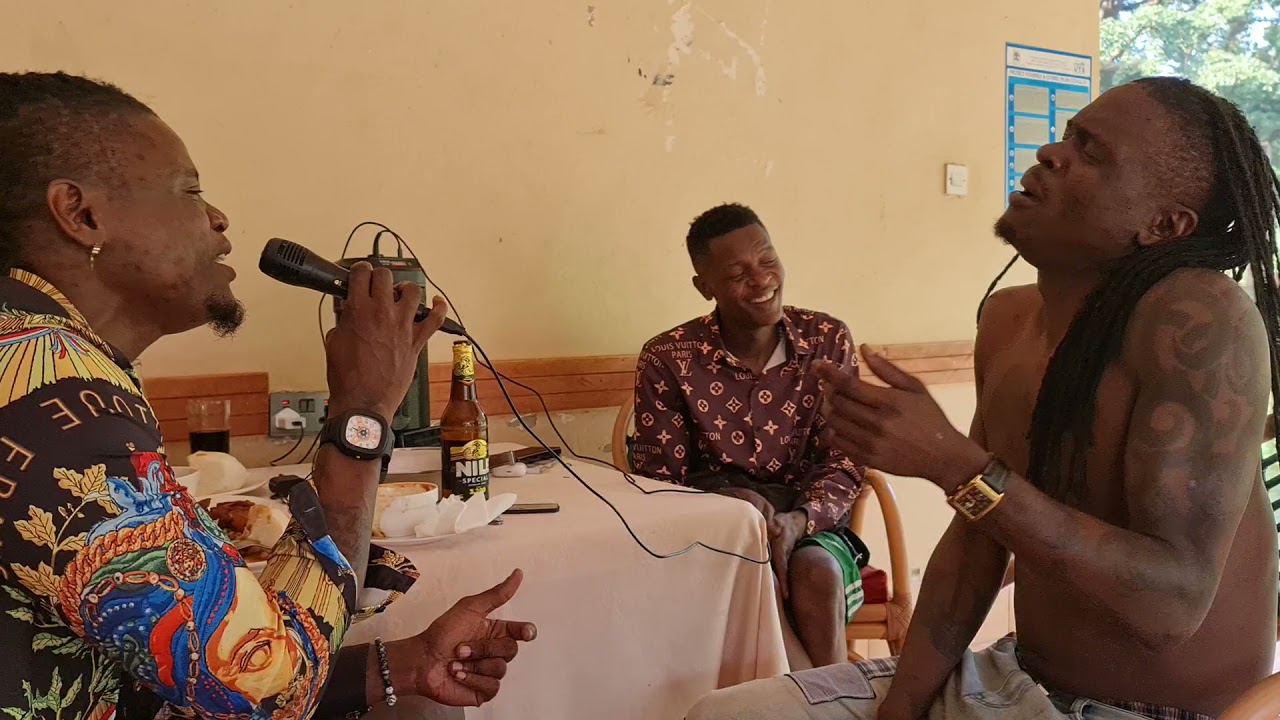Pallaso Weasel and Chameleone Sing for beautiful girls