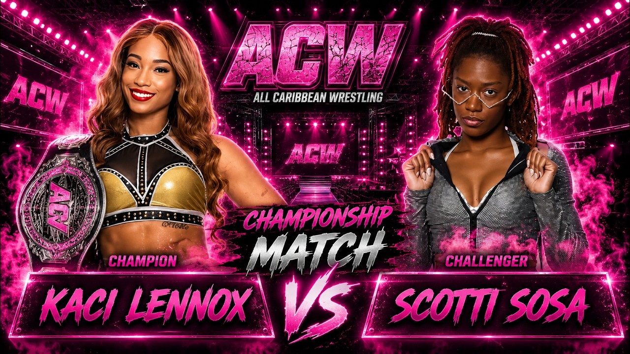 Kaci Lennox (c) vs Scotti Sosa - Blk Girlz Wrestle Championship