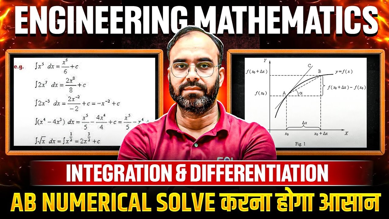 ENGINEERING MATHEMATICS | RRB JE | SSC JE | STATE JE / AE EXAM | #rrbje #sscje #sureshsir