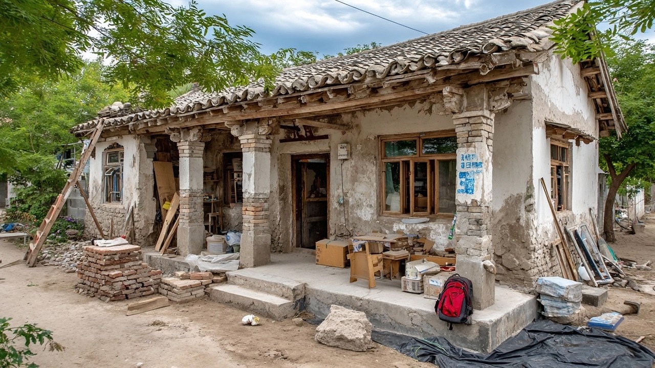 Genius Girl Inherits Grandpa's Old House and Turns It Into a Modern Home - From Start to Finish
