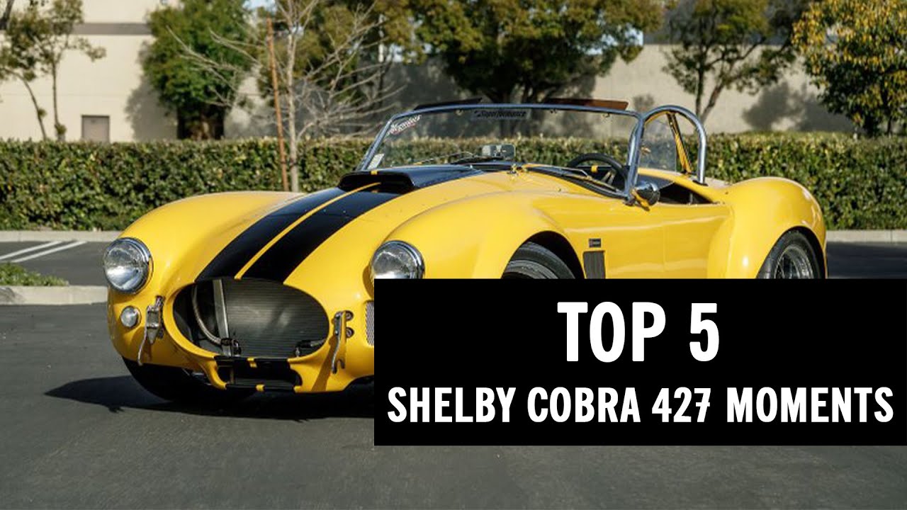 (AC Cobra) Top 5 Shelby Cobra 427 moments #accobra #shelbycobra