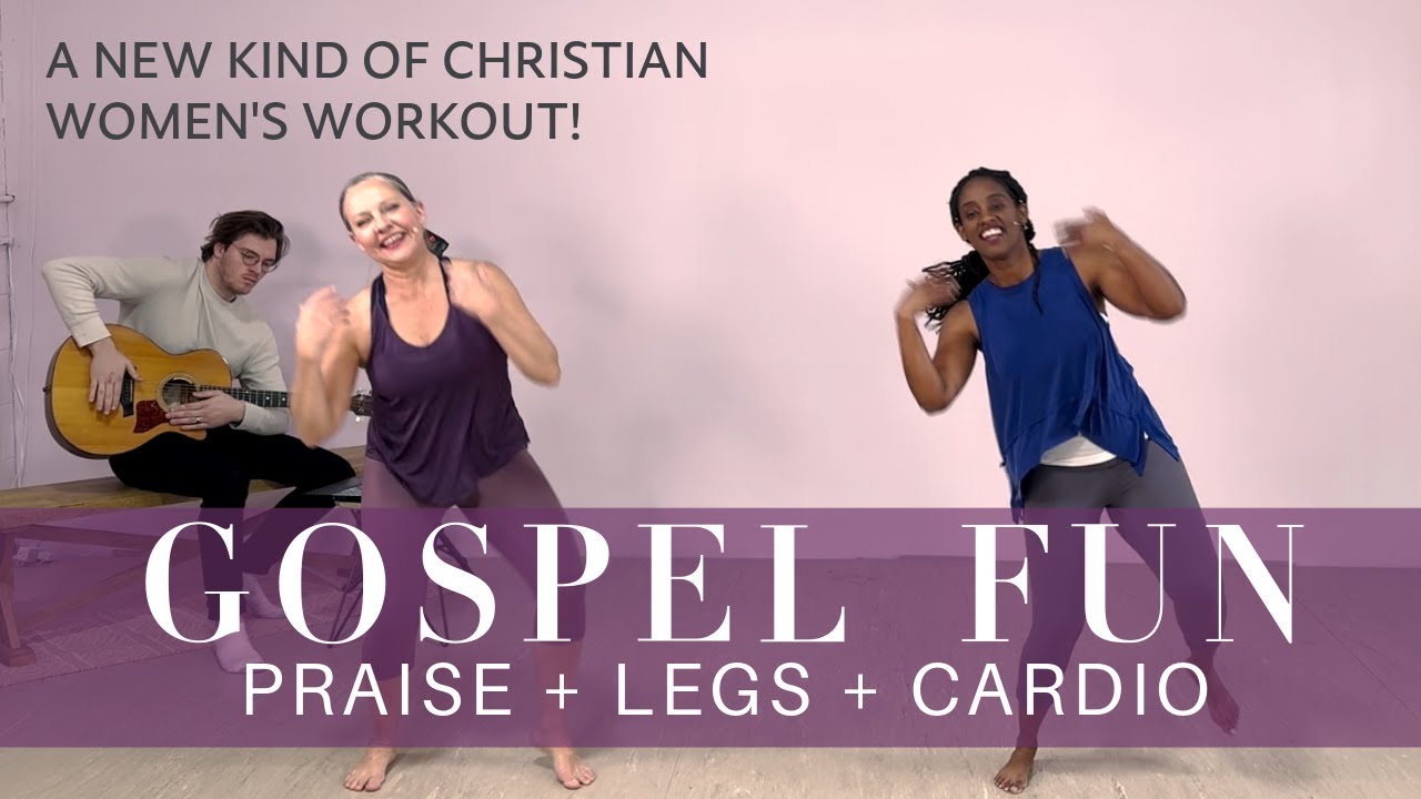 Full-body, No Jumping and No Equipment!  The perfect at-home Gospel Praise Workout for you!