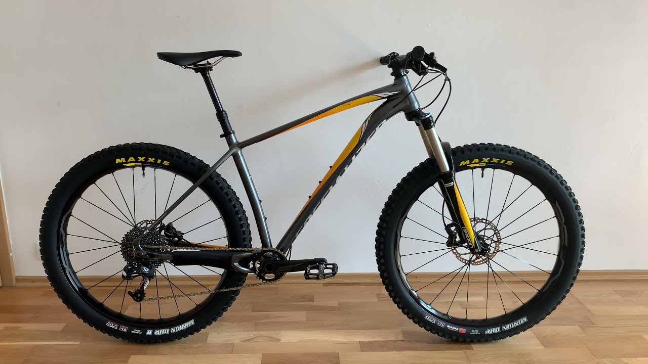 Maxxis Minions DHF & DHR II 2.8 on plus bike