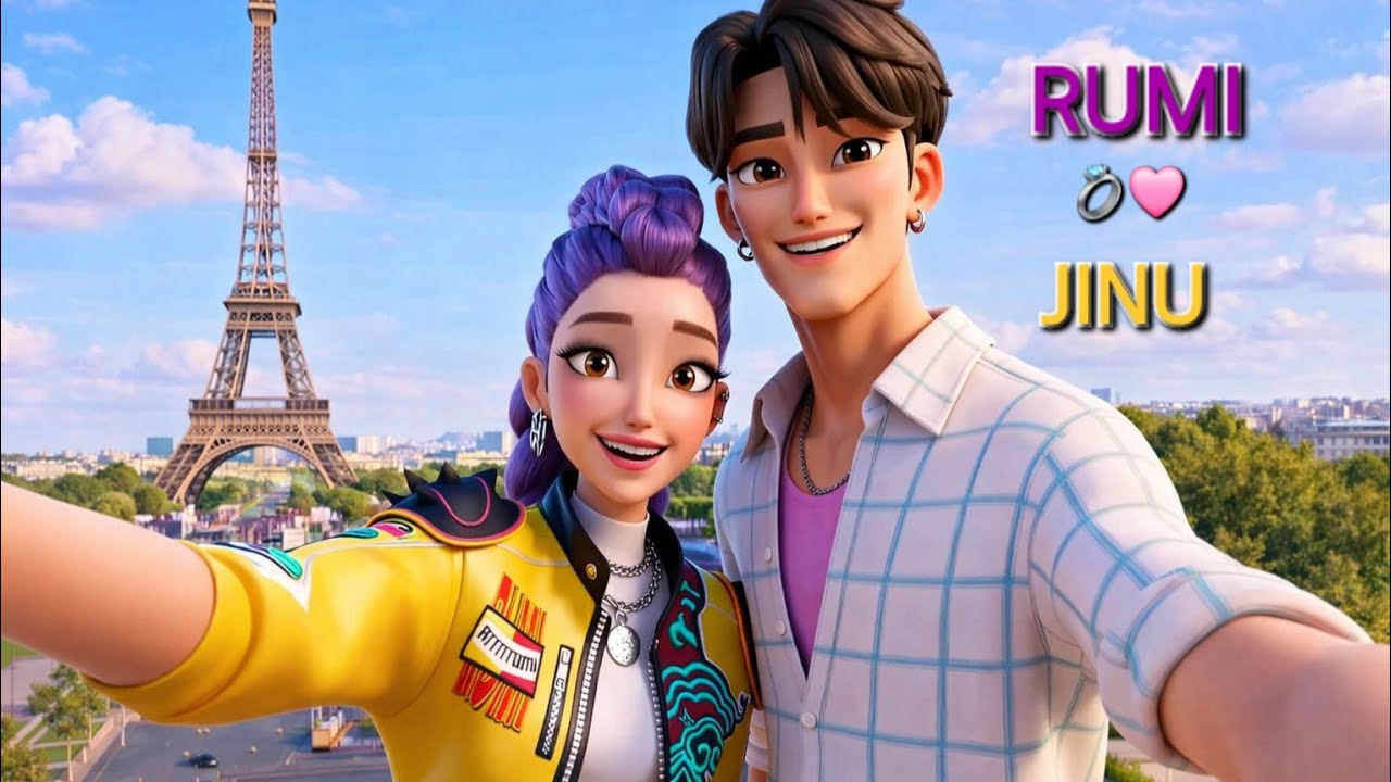 From Enemies to Forever❤️Rumi💍Jinu’s Epic Love Story K-Pop Demon Hunters #kpop #kpopskz #ai #Shorts