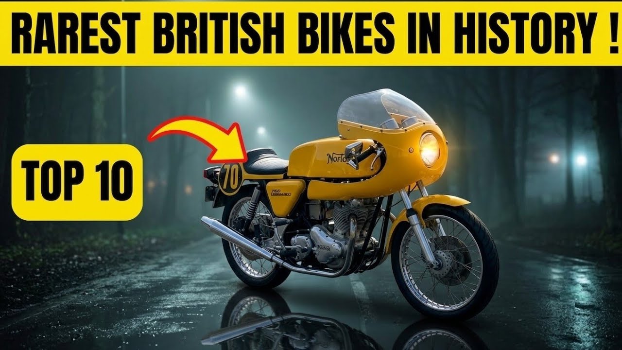 10 Rare British Classic Bikes That Are Impossible to Find | Britain Shift
