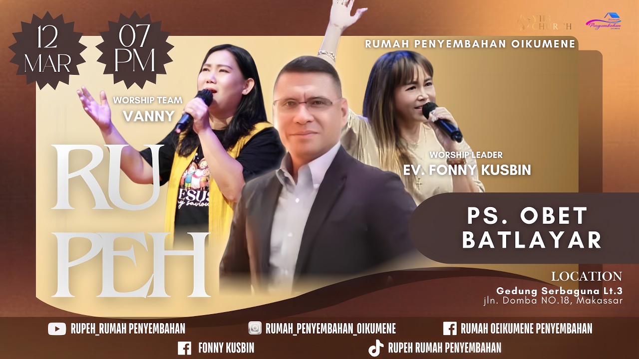 THURSDAY SERVICE RUPEHII  12 MARET 2026