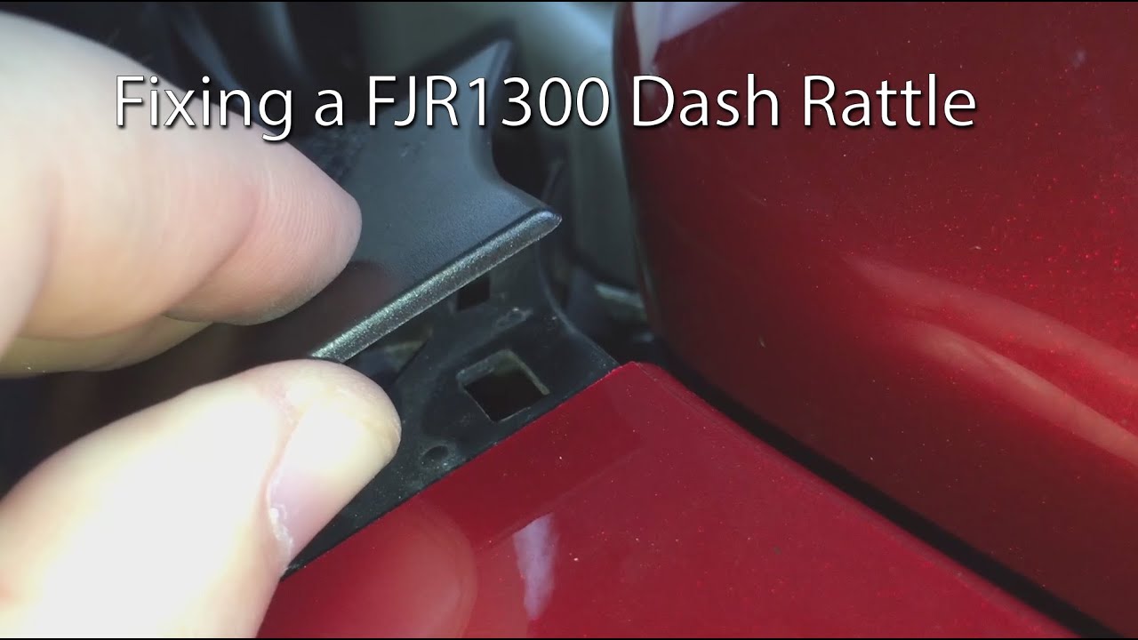Yamaha FJR1300 Dash Rattle Fix 2500 RPM
