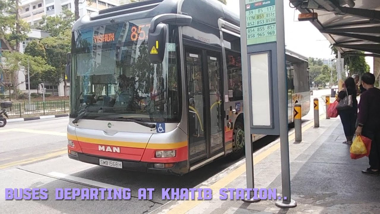Buses departing bef khatib station bus stop
