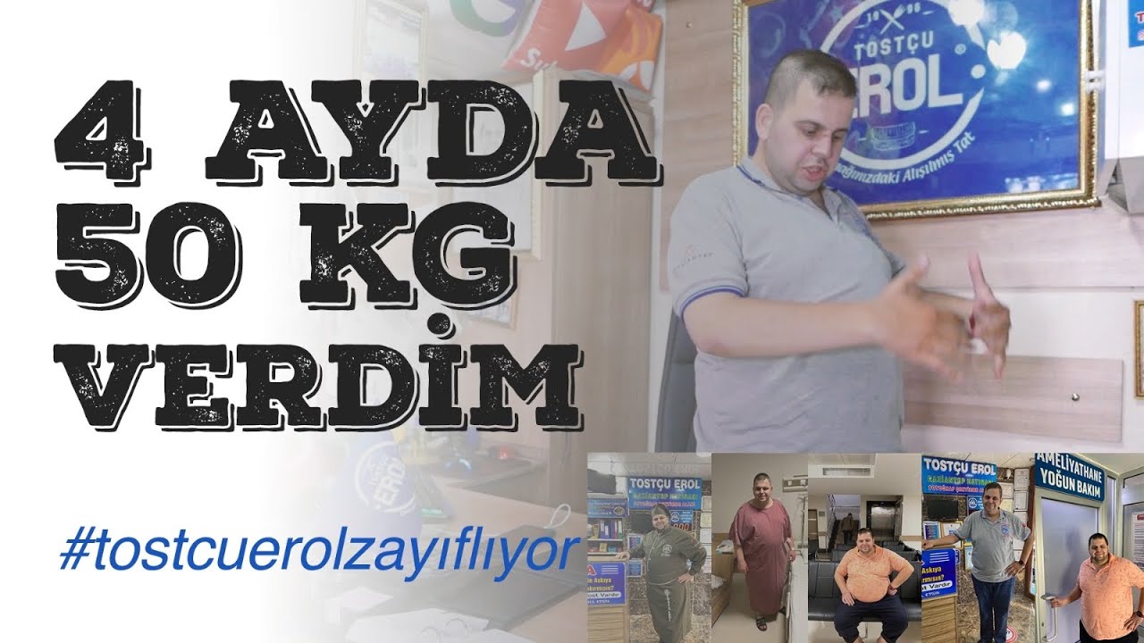 4 AYDA 50 KG VERDİM! 😊 ZAYIFLAMA S&Uuml;RECİMİ ANLATIYORUM #tostcuerol #tostcuerolzayıflıyor