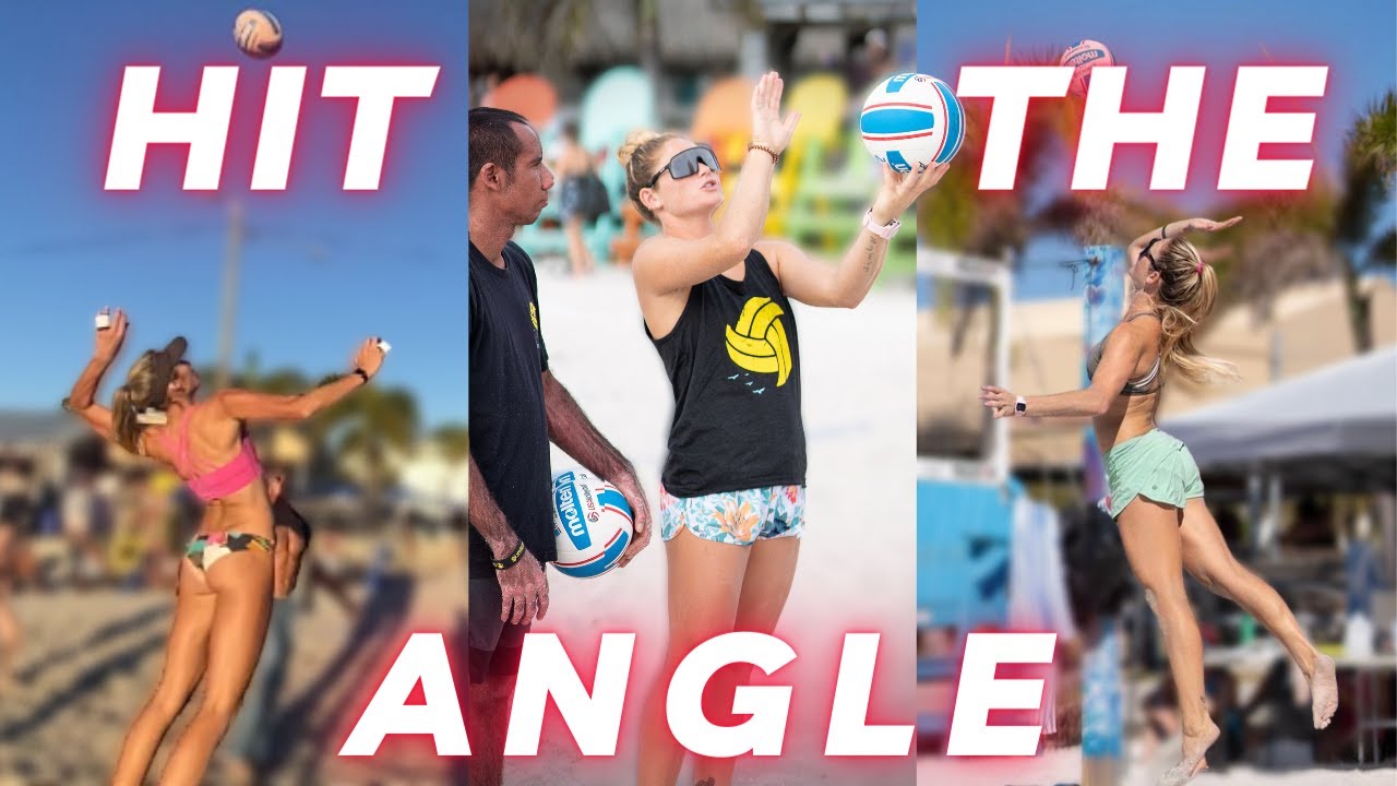 How To Hit A Cut Shot - Beach Volleyball Hitting Lesson