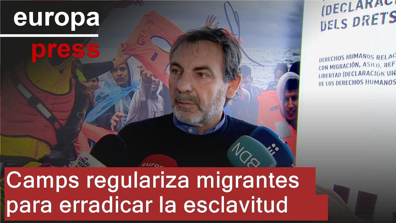 Camps (Open Arms) celebra regularizar a migrantes para dejar de tener medio millón de esclavos