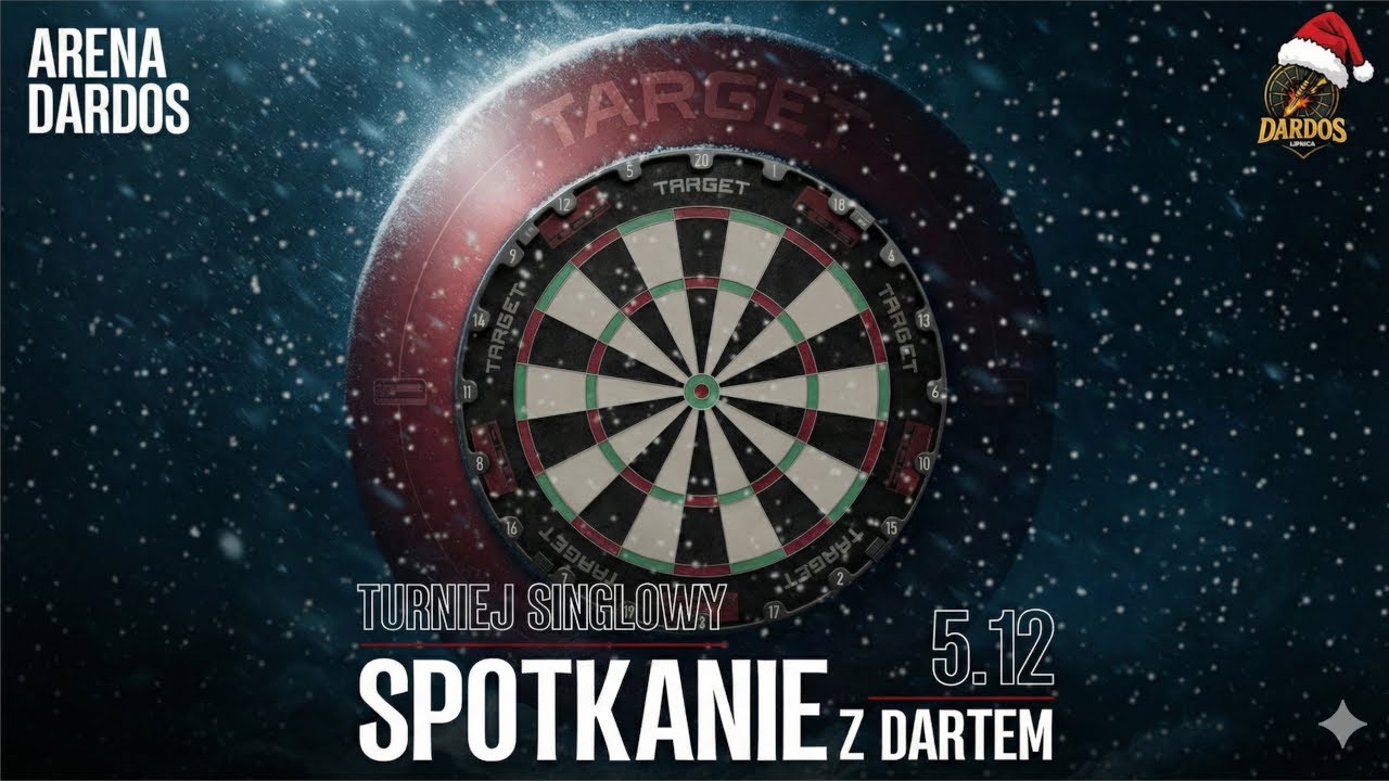 TURNIEJ SINGLOWY SPOTKANIE Z DARTEM - 5.12.2025