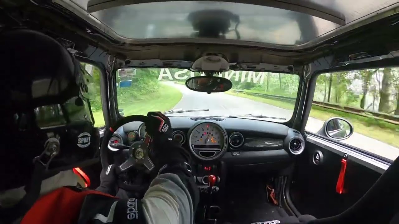 Chasing the Dragon Hillclimb 2024 Mini Cooper 1st Place Sport Max Fastest FWD