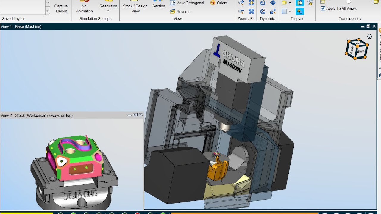 Build Vericut+Test post Mastercam Okuma MU-5000V support CALL O088