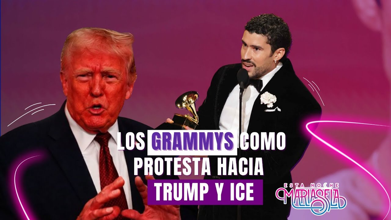 Bad Bunny gana el Grammy a Álbum del Año, critica a ICE y hace historia con la música en español