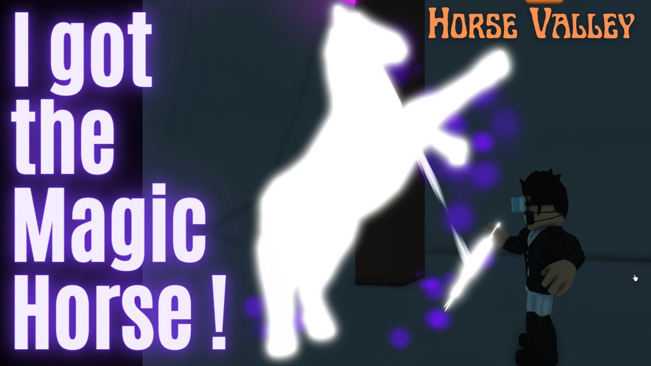 I got the Magic Nightmare Horse in Roblox Horse Valley, and here's How, plus Hints and Tips !