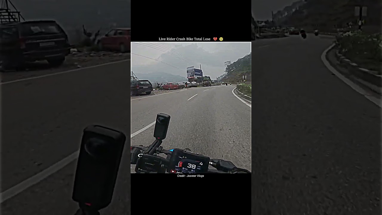 Live Rider Crash Bike Total Lose 💔🥺 #motovlog #viral #ytshorts #crash #ktm #bikecrash #reels #vlog ,