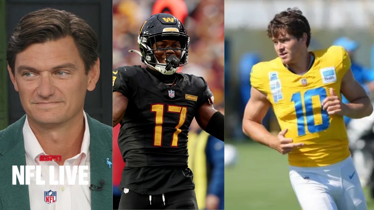 NFL LIVE | Jeremy Fowler reacts to Terry McLaurin Skips Practice Pushes for Trade, Justin Herbert