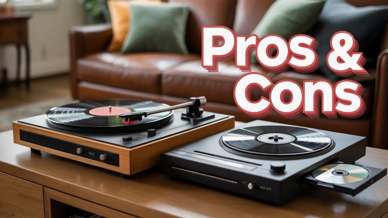 The Pros And Cons Of Vinyl And CDs!