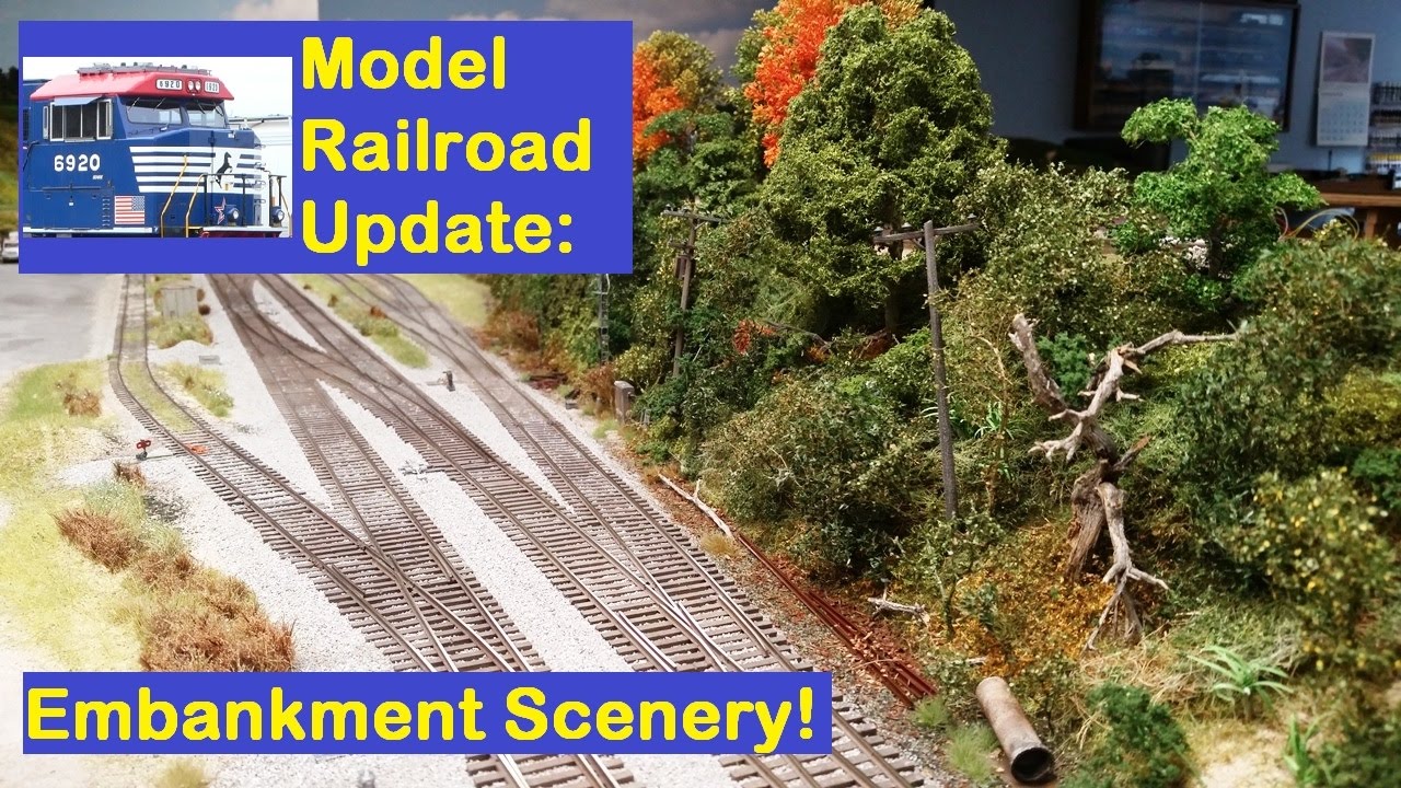 MRUV 86: Track Details & Embankment Scenery