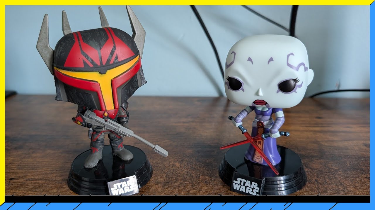 Funko Pop Reviews #99: SW Clone Wars: Gar Saxon and Asajj Ventress