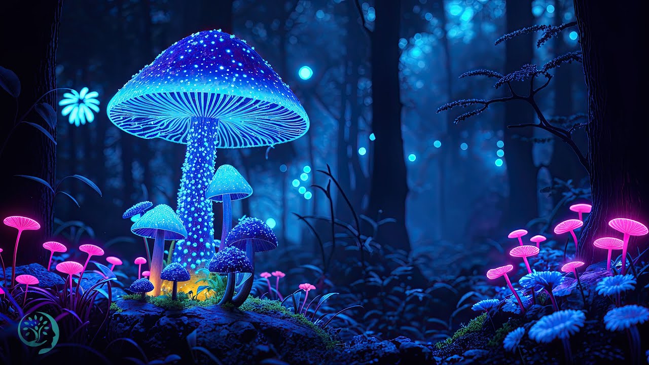 Mushroom Music &bull; Fall Asleep In Less Than 3 Minutes &bull; Healing of Stress, Anxiety and Depression #1