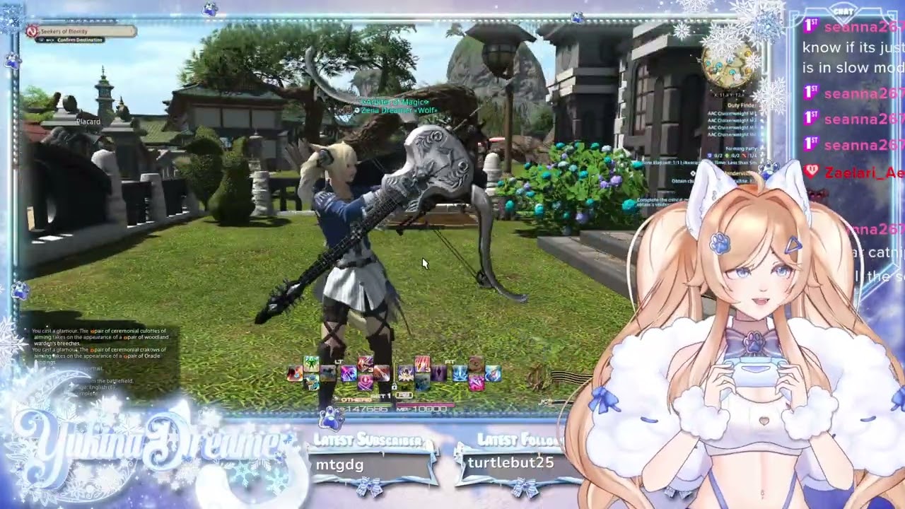 short FF14 stream come chill while i do weeklies!!